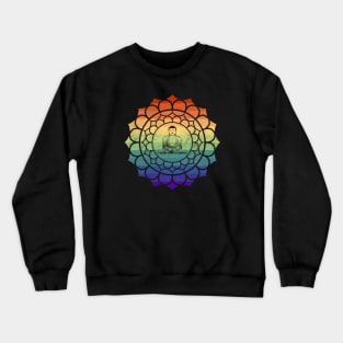 Gay Buddha Mandala Crewneck Sweatshirt